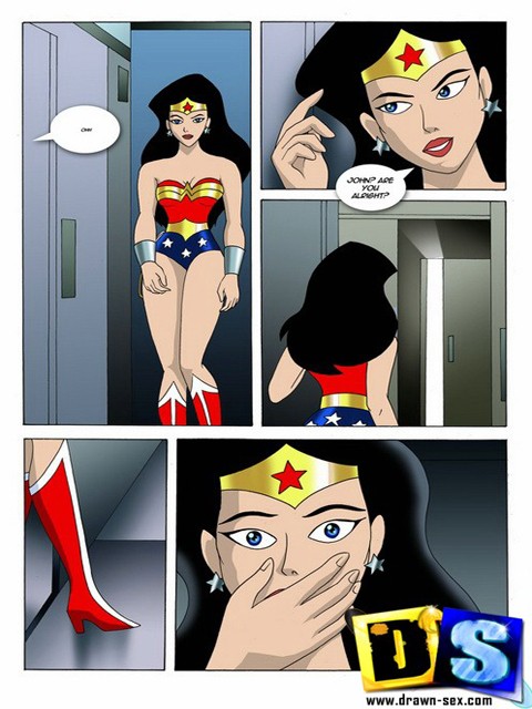 Wonder Woman Family Guy Porn - Justice league hardcore orgy