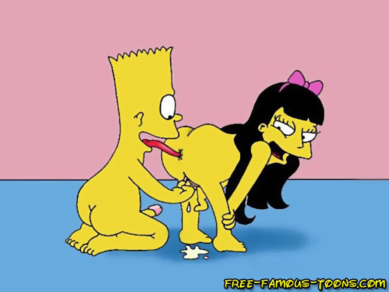 800px x 600px - Bart and Lisa Simpsons orgy