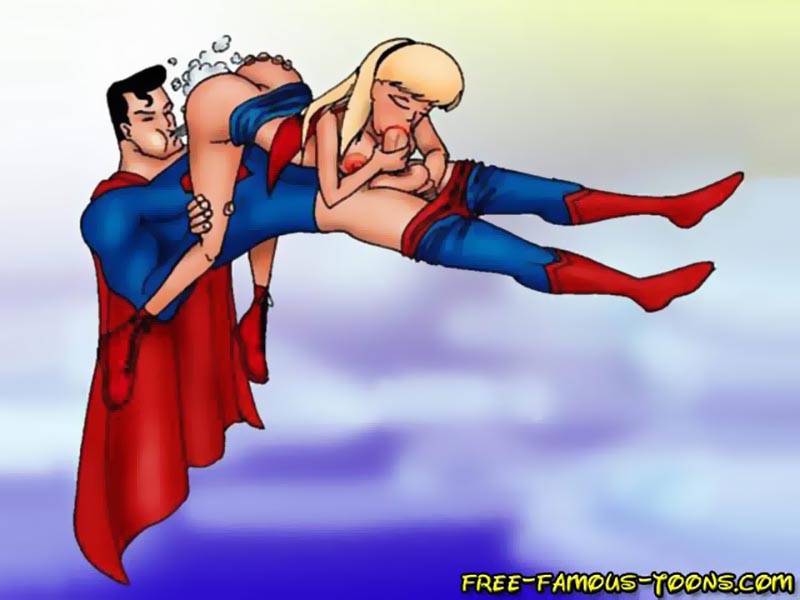 800px x 600px - Superman and Supergirl hard sex