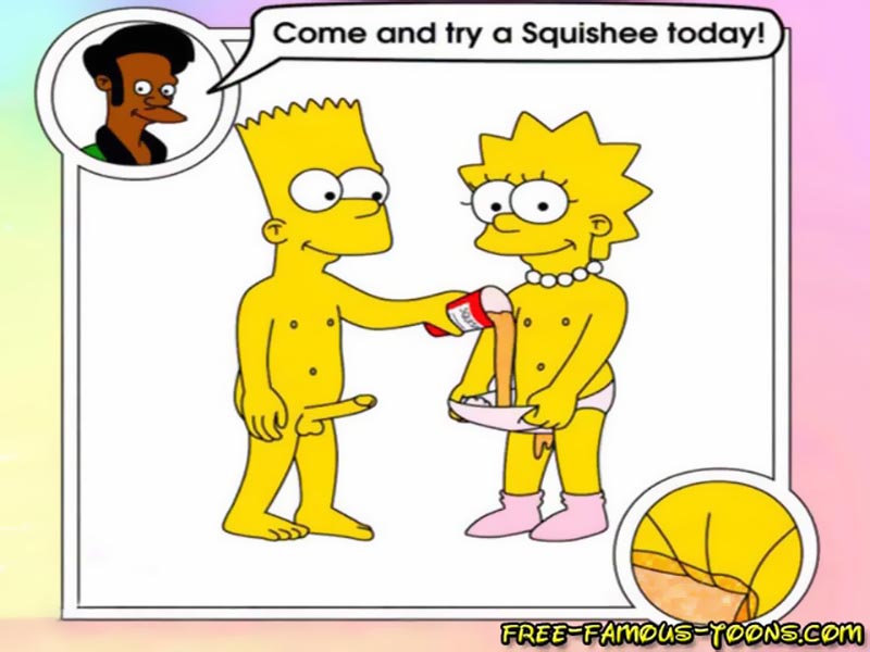 Bart and Lisa Simpsons orgy