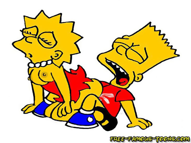 800px x 600px - Bart and Lisa Simpsons orgy