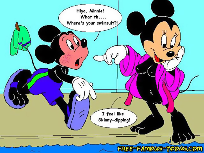 Mickey Mouse And Minnie Orgy