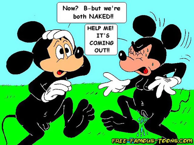 Mickey Mouse And Minnie Orgy