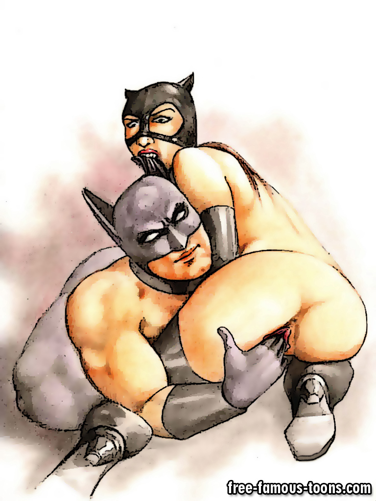Naked batman having sex