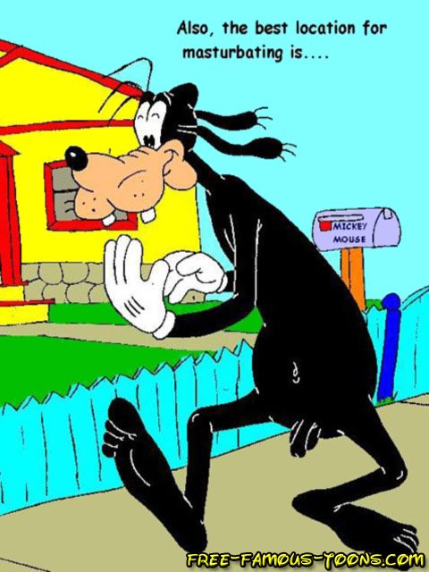 Goofy first time masturbation - Free-Famous-Toons.com