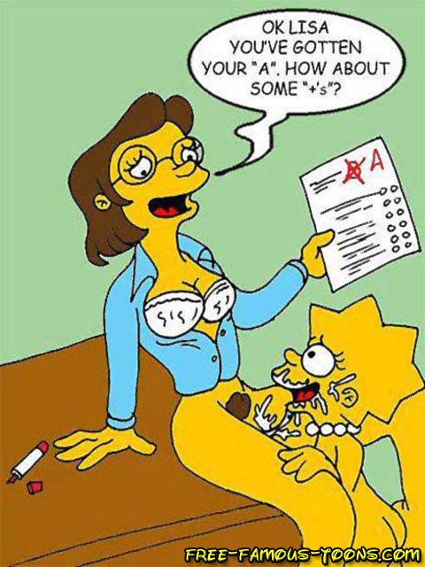 Free Famous Toon Lesbian - Simpsons family lesbian orgy - Free-Famous-Toons.com
