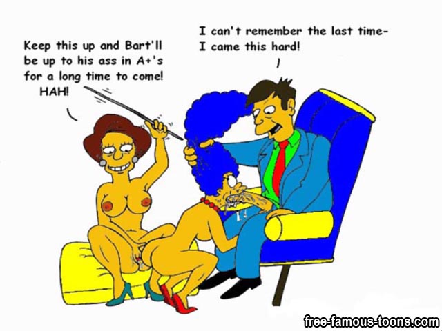 Famous Nude Cartoons Simpsons - Marge Simpson hardcore sex - Free-Famous-Toons.com