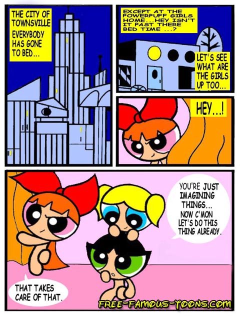 Cartoon Power Girl Nude - Powerpuff girls lesbian sex - Free-Famous-Toons.com