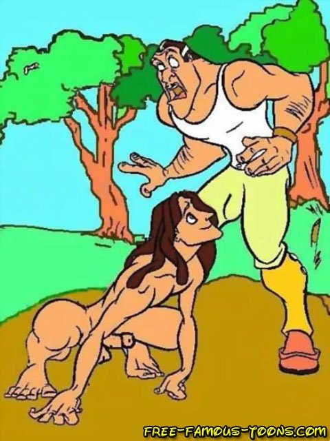 Tarzan and Jane wild orgy - Free-Famous-Toons.com