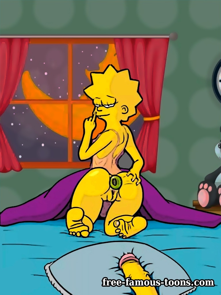 Famous Toons Anus - Simpsons anal orgies