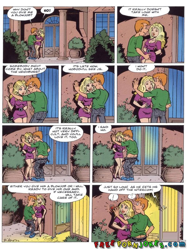 Funny Sex Cartoons With Captions - Funny porn comic jokes at FreePornJokes.com