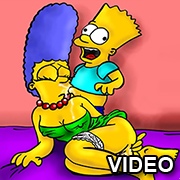 Marge Simpson seduces Bart