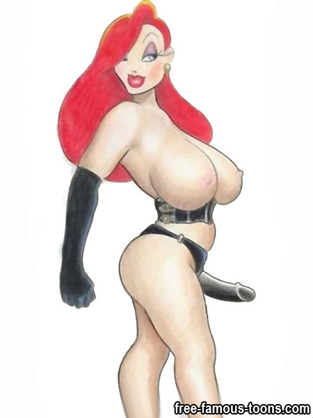 Jessica Rabbit Showing Awesome Big Tits