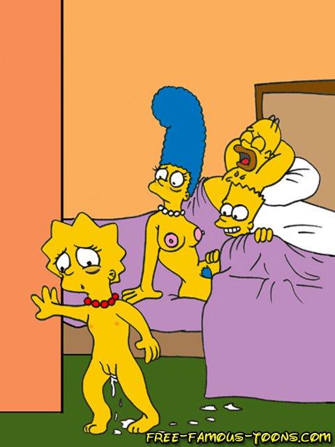 The simpsons family orgy