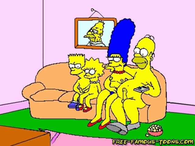 Simpsons family hidden sex - VipFamousToons.com.