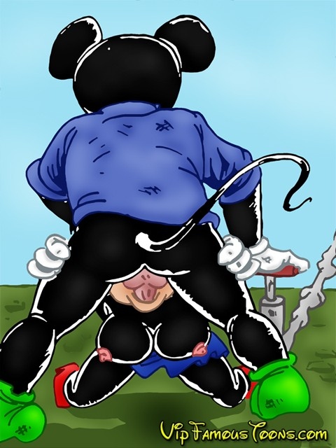 Mickey Mouse With Minnie Orgy