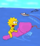 Simpsons family beach orgies