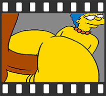 Marge Simpson ass fucked