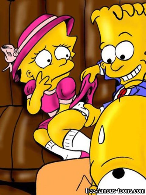 Bart and Lisa Simpsons orgy - VipFamousToons.com 